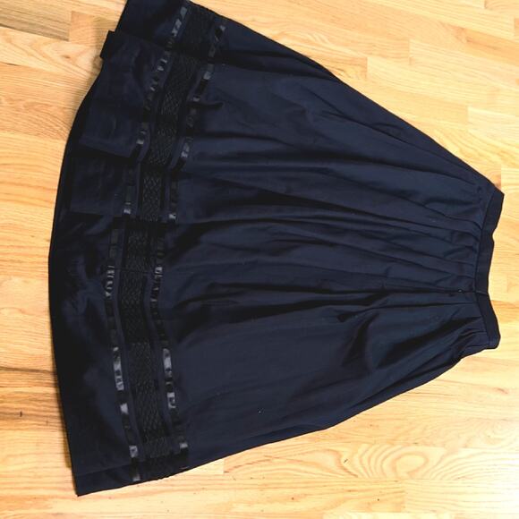 Vintage women's Black Full skirt size size 4-6 - Picture 5 of 8